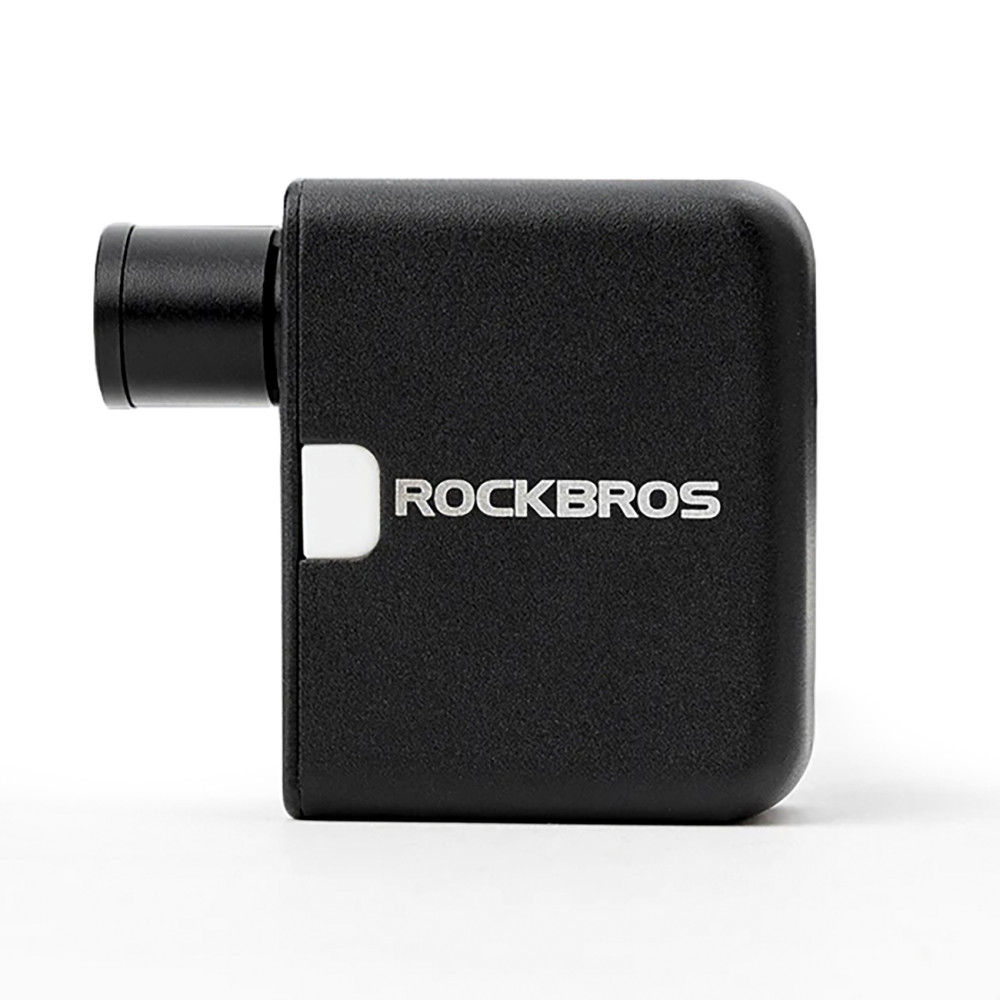 Mini električna kolesarska črpalka Schrader Presta 6.9Bar 100PSI - črna