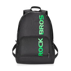 Sports ryggsekk vanntett folding 46.5x38cm 18L - svart