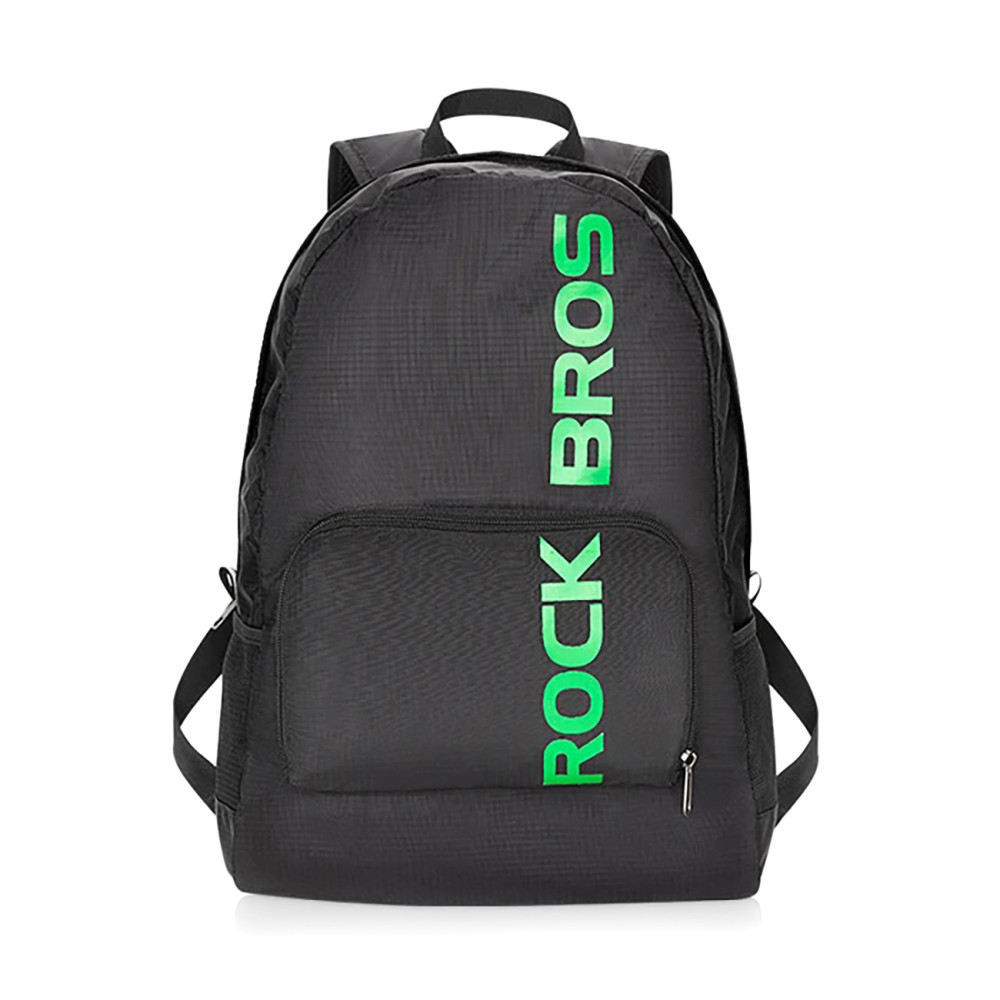 Sports ryggsekk vanntett folding 46.5x38cm 18L - svart