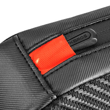 Bicykel Bag Vodotesné namontované na ráme s 1L CHRANE - BLACK