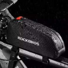 Bicykel Bag Vodotesné namontované na ráme s 1L CHRANE - BLACK