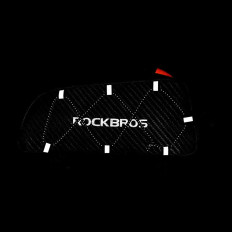 Bicykel Bag Vodotesné namontované na ráme s 1L CHRANE - BLACK