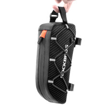 Bicykel Bag Vodotesné namontované na ráme s 1L CHRANE - BLACK