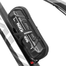 Fahrradtasche für montierte Werkzeuge in einem Flaschengriff 0.65l - schwarz