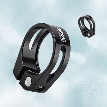 Bicicleta de fixação de bicicleta 27,2 e 28,6 mm sob a sela para parafuso - preto