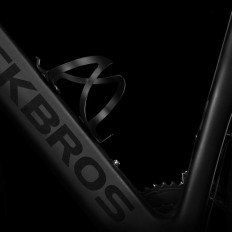 Fahrrad Aluminiumgriff auf einer Flasche Wasserflasche - schwarz