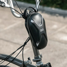 Tas op het stuurwiel van een fiets of scooter 1.3L - zwart