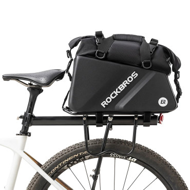 Sport och cykelväska fäst på bagaget 11.6L - Svart