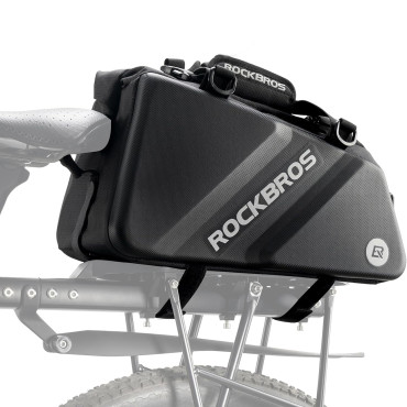 Esporte e saco de ciclismo preso no tronco 11.6L - Preto