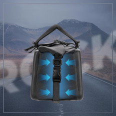 Sport and cycling bag fastened on the trunk 11.6l - black