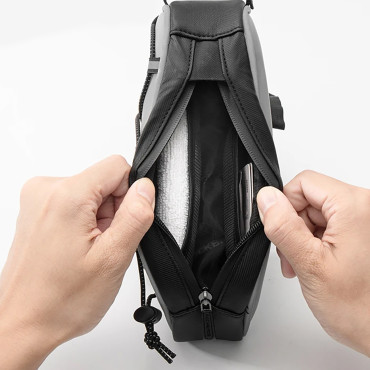BAG Cykel Sakpotted på ram 0.9L - Silver