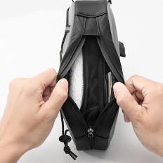 Borsa Bicycle Sakpotted on fotogramma 0.9l - Argento