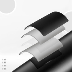 Flaske termisk cykel cykel til drikkevarer 530 ml - hvid