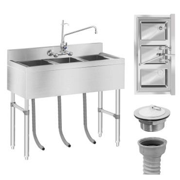 Lavello in acciaio inox 3...
