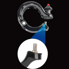 Q sino em forma de 100db - preto