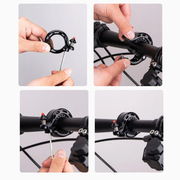 Q 100DB-muotoinen kello - musta