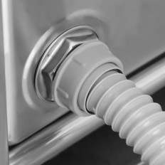 Lavello in acciaio inox 3 Ventricular 100x50cm