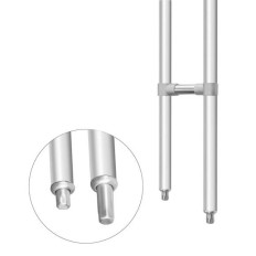 Rostfritt stål Catering Sink 3 ventrikulär 100x50cm