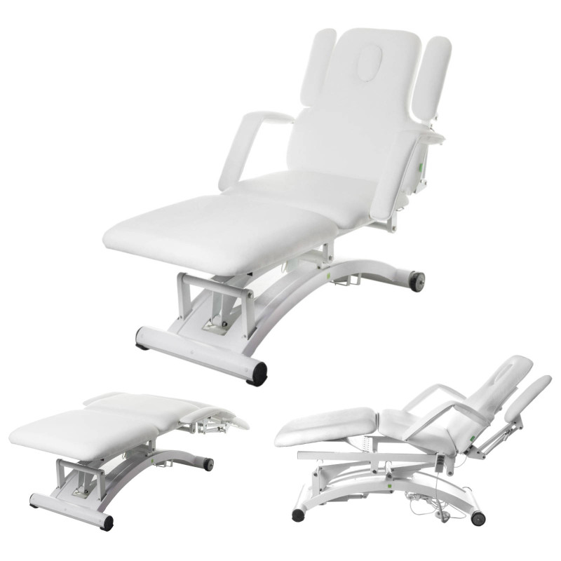 Gultas rehabilitācijas tabula masāžas kontrolētai pilotam dievišķai balta
