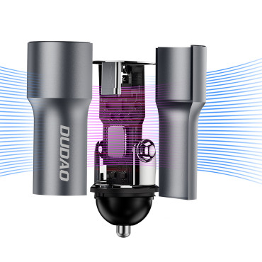 USB-C 30W PD bil lader - Sølv