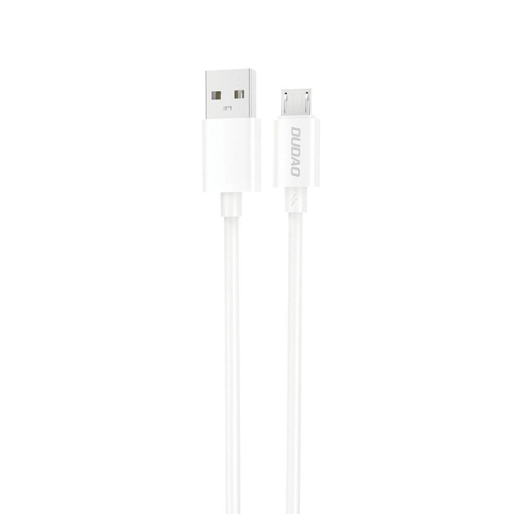 Kabel L4SM USB opladningskabel - Micro USB 2A 1M - Hvid
