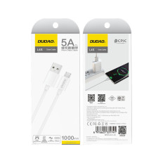 Cavo di ricarica USB L4SM Cavo - Micro USB 2A 1M - Bianco