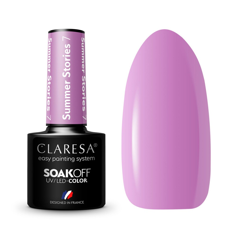 Esmalte híbrido CLARESA SUMMER STORIES 7 - 5 g — vista frontal