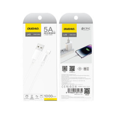 Kabel L4SL Loading Cable USB-A - IPhone Lightning 2A 1m - bílá