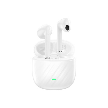 Brezžične slušalke TWS Bluetooth 5.3 - bela