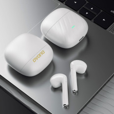 Trådløse øretelefoner TWS Bluetooth 5.3 - Hvit