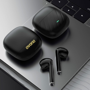 Brezžične slušalke TWS Bluetooth 5.3 - črna