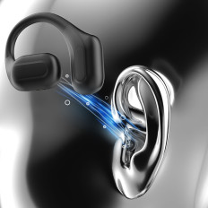 Trådlösa hörlurar U17PRO Eared med Bluetooth 5.3 och ANC - Svart