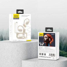Bezdrôtové slúchadlá U17PRO-EAR s Bluetooth 5.3 a ANC - Biely