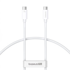 Καλώδιο Superior 2 καλώδιο USB-C - USB-C USB4 240W 1.8m - λευκό