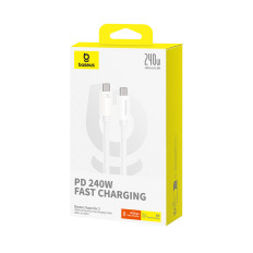 Kabel Superior 2 USB-C-kabel - USB-C USB4 240W 1.8m - vit