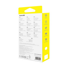 Cavo universale 3in1 USB-C - Lightning / USB-C / micro USB 100W 1.1m - Nero