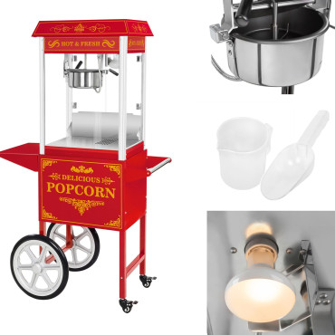 Macchina per popcorn mobile...