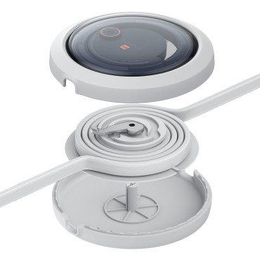 3In1 Universālais kabelis USB-C - Zibens / USB-C / Micro USB 100W 1.1m - balts