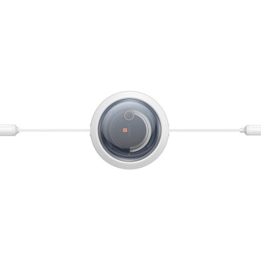 3In1 Universālais kabelis USB-C - Zibens / USB-C / Micro USB 100W 1.1m - balts