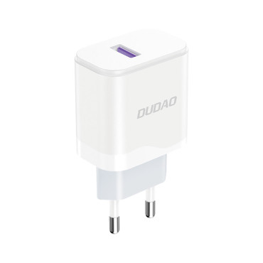 Nätverksladdare för USB-A 18W - Vit