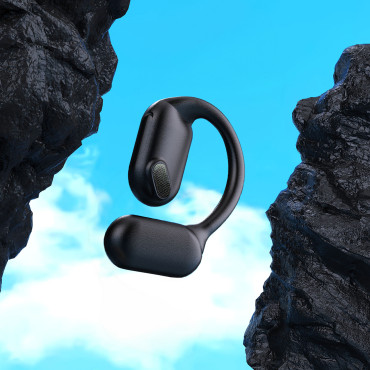 Poslovne slušalke U4A z mikrofonom za Bluetooth klic 5.3 IPX5 - črna