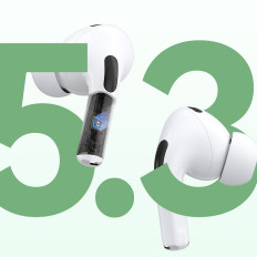 U19 Slušalke VOS TWS WIRELESS Bluetooth 5.3 z LED zaslonom - bela
