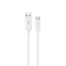Kabel przewód L2SM USB-A - micro USB 6A 1.2 m - biały