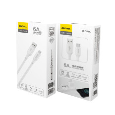 Câble L2SM USB-A câble - micro USB 6A 1,2 M - Blanc