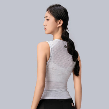 T-shirt Bicycle vest 3D fabric Women's quick-drying XL / XXL - white