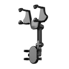 Držiak pre telefón pre auto na spätnom zrkadle Rameno 18cm - čierna