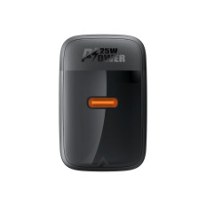 A104 GAN USB-C PD SFC 25W - čierna