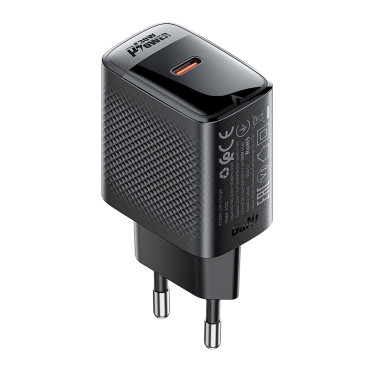 A102 GAN USB-C PD 30W - Μαύρο