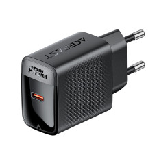 Ładowarka sieciowa A102 GaN USB-C PD 30W - czarna