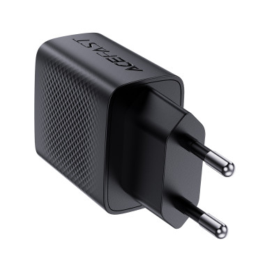 A78 GAN USB-A USB-C PD 20W - čierna